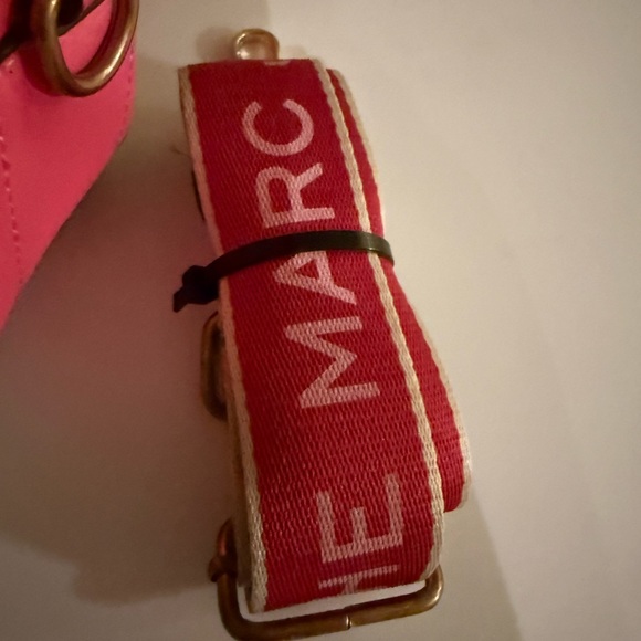 Marc Jacobs Snapshot Pink and Tan Crossbody Bag - Picture 4 of 6